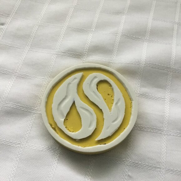 Two sides hand made rubber stamp - Picture 2 of 2